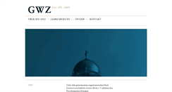 Desktop Screenshot of gwz-berlin.de